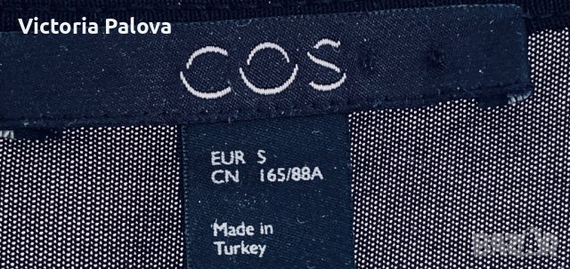 COS разкошна черна рокля Швеция, снимка 3 - Рокли - 43556804