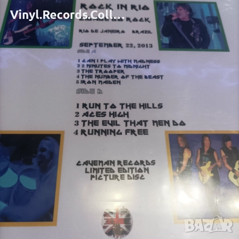 Iron Maiden, снимка 4 - Грамофонни плочи - 52928850