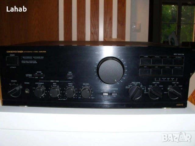 Усилвател ONKYO A-8470, снимка 4 - Ресийвъри, усилватели, смесителни пултове - 52933273