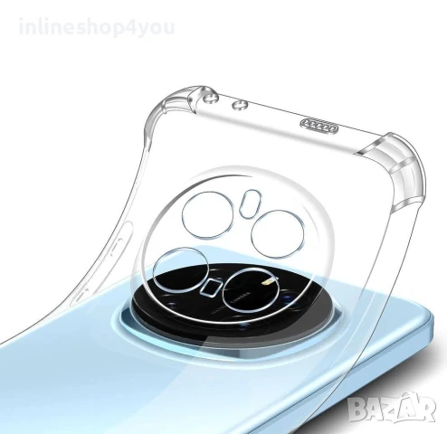 Прозрачен Силиконов Удароустойчив Кейс за Honor Magic7 Pro, снимка 3 - Калъфи, кейсове - 50825774