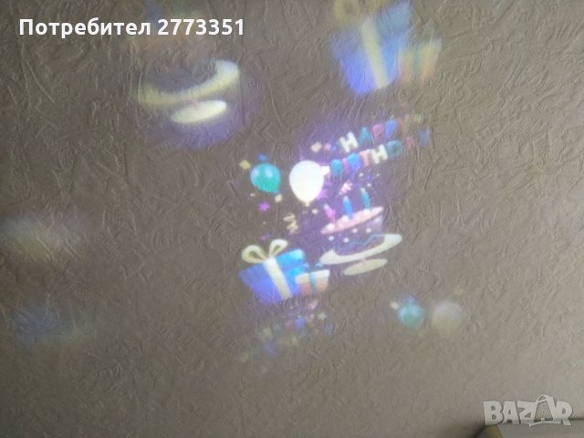 Прожектор с 12мотива за различни празници, снимка 10 - Други - 34975446