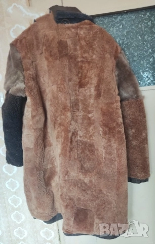 Шуба естествена кожа НОВА българска, качествена! Може да се ползва и като шуба за кукери Зимни екипи, снимка 4 - Палта - 51953481