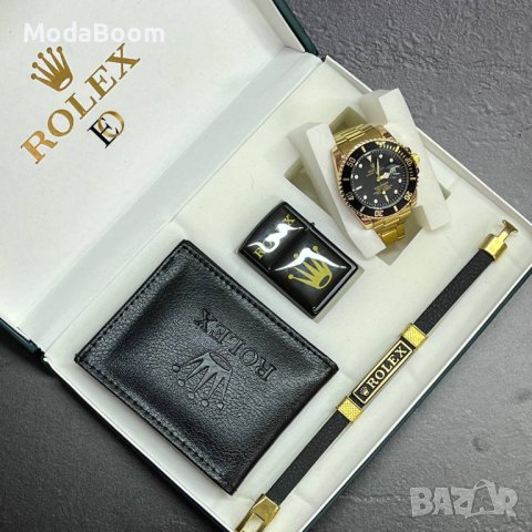 💥🆕Rolex уникални мъжки подаръчни комплекти / различни цветове🆕💥, снимка 17 - Бижутерийни комплекти - 43573552