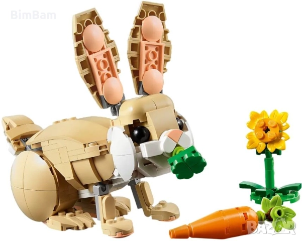 Конструктор LEGO® Creator 3 in 1 - 31162 - Сладко зайче, снимка 4 - Конструктори - 52170081