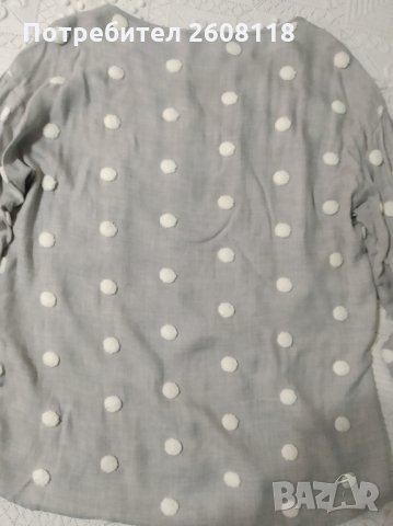 НОВА ZARA елегантна дамска блуза – размер М , снимка 6 - Блузи с дълъг ръкав и пуловери - 32274075