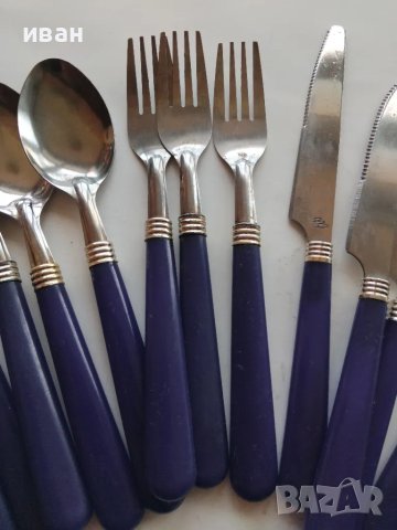 Вилици , Лъжици ,Ножове - 18 броя, снимка 4 - Прибори за хранене, готвене и сервиране - 47946308