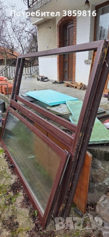 Pvc дограма френски 2бр., снимка 2 - Дограми - 53460055