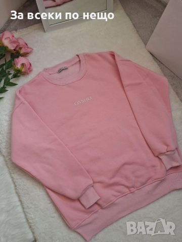 Oysho Дамска Ватирана Розова Блуза С Дълъг Ръкав Код BS-74, снимка 3 - Блузи с дълъг ръкав и пуловери - 51829015