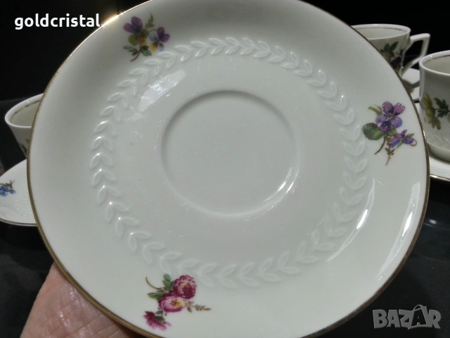 Стар немски порцелан чаши за чай кафе , снимка 7 - Антикварни и старинни предмети - 53252463