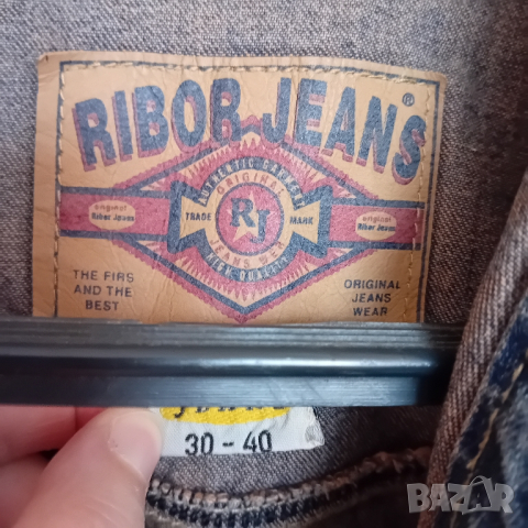 Дънково яке Ribob Jeans, снимка 4 - Якета - 44871971