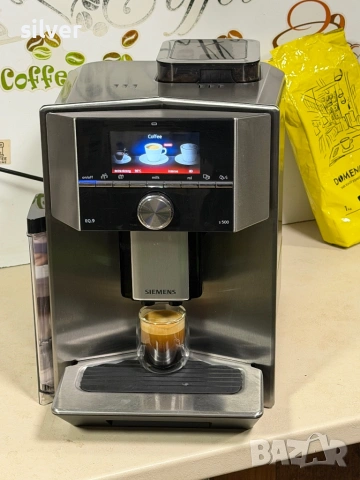 Кафемашина кафе автомат Siemens EQ9 с гаранция, снимка 6 - Кафемашини - 53579032