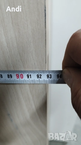 Гардероб с рафтове 93/204/40 - 5 рафта за ъгъл с две врати, снимка 7 - Гардероби - 53135810