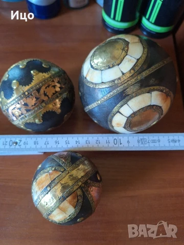 Стари Декоративни сфери топки, снимка 3 - Декорация за дома - 51156967