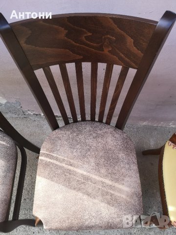 4 дървени стола, снимка 2 - Столове - 43838697