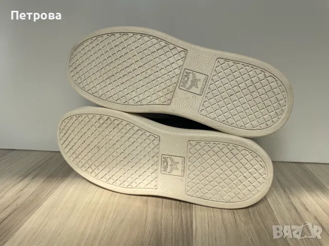 MCM мъжки кожени обувки 43 Оригинал, снимка 6 - Маратонки - 49929968
