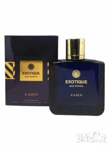 Парфюмна вода за мъже ZAIEN PERFUMS EXOTIQUE POUR HOMME 100ml, снимка 2 - Мъжки парфюми - 49216428