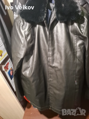 Мъжко кожено яке!, снимка 2 - Якета - 52824567