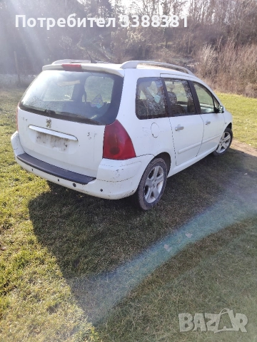 пежо 307 хди, снимка 4 - Автомобили и джипове - 52954218