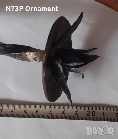 СТАР СВЕЩНИК. КОВАНО ЖЕЛЯЗО. , снимка 6 - Антикварни и старинни предмети - 28526735