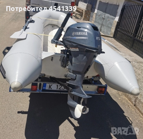 Лодка , мотор и колесар, снимка 2 - Воден транспорт - 51968396