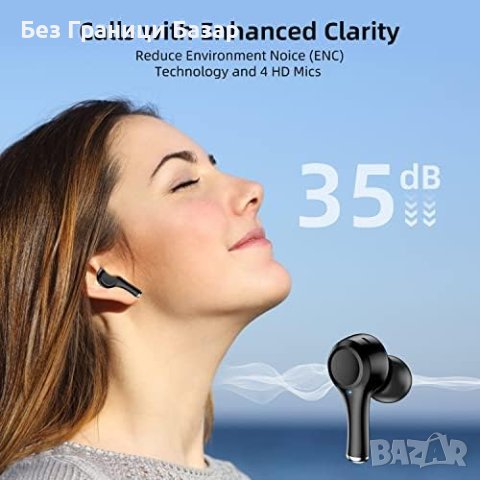 Нови Безжични слушалки Спортни с кутия за зареждане Earbuds за музика, снимка 5 - Безжични слушалки - 43015734