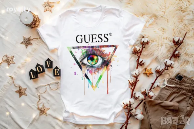 Guess дамски тениски , снимка 2 - Тениски - 49356642