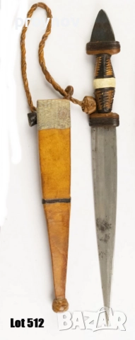 СтараТуарегска кама 32см.- Алжир , снимка 2 - Антикварни и старинни предмети - 52049842