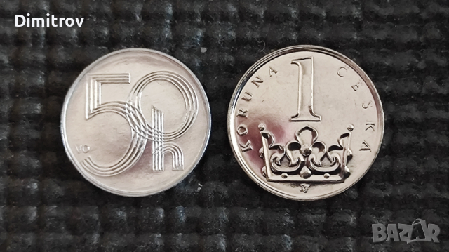 Лот монети Чехия, снимка 1 - Нумизматика и бонистика - 44858162