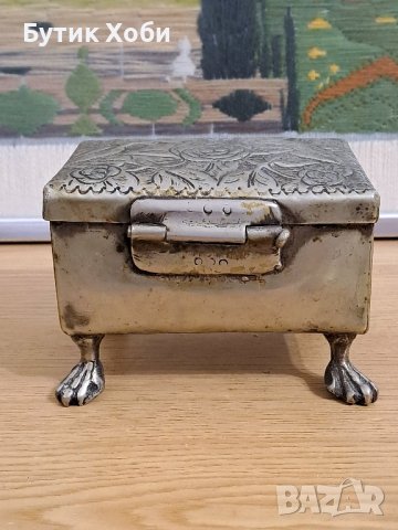 Старинна кутия за бижута , снимка 4 - Антикварни и старинни предмети - 43244400