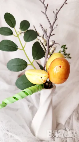 Топиарий декоративни цветя ръчна изработка, снимка 12 - Декорация за дома - 49424706