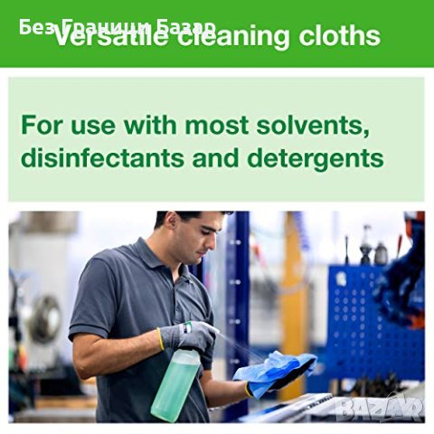 Нови Tork 194450 Устойчиви сини кърпи за почистване - Безопасни за Храни, Универсални, снимка 4 - Други стоки за дома - 43560221