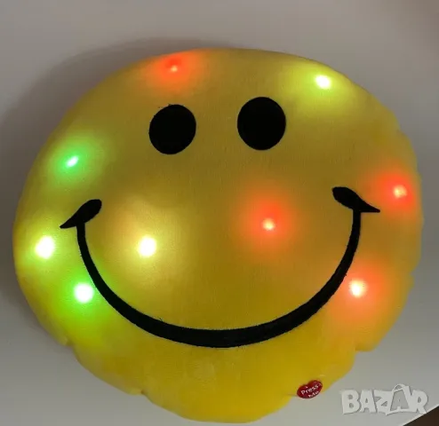 Светеща Възглавница Емотикон - Емоджи , снимка 4 - Декорация за дома - 49552315