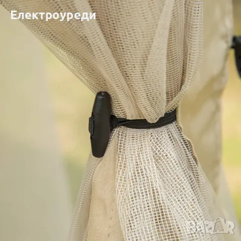 Луксозна Градинска Шатра с мрежа против насекоми 3.36x3.36 м., снимка 9 - Градински мебели, декорация  - 49544638