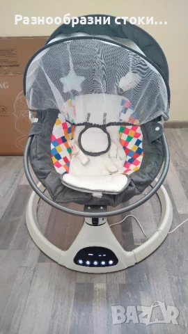 Бебешка люлка "Baby Swing" с Bluetooth.