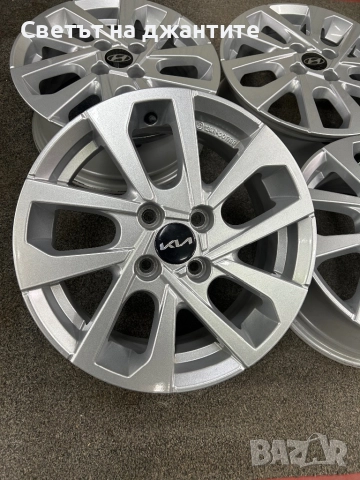 Джанти 15 Цола 4х100 Kia Hyundai I10 I20 I25, снимка 4 - Гуми и джанти - 52812795