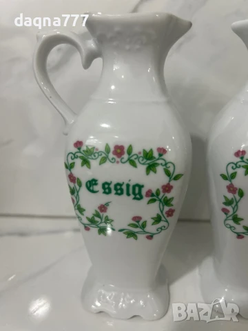 Винтидж порцеланови канички за оцет и олио Bavaria, снимка 11 - Антикварни и старинни предмети - 50499215