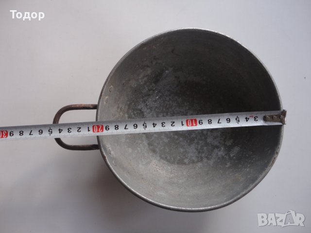 Армейско алуминиево канче съд , снимка 2 - Антикварни и старинни предмети - 43790859