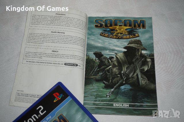 Игра за PS2 SOCOM: US Navy SEALs С Оригинална Кутия и Оригинален микрофон със слушалка, снимка 17 - Игри за PlayStation - 43824933