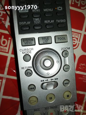 sony tv & dvd recorder remote control, снимка 6 - Дистанционни - 28682373