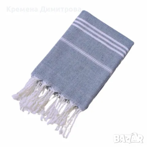 Пештемал – Традиционна турска кърпа от памук и лен 90см x180см, снимка 2 - Други - 50112758