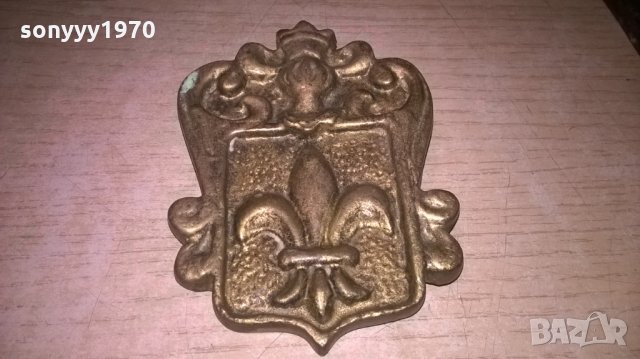 МЕД/МЕСИНГ-МАСИВЕН ОБКОВ С ЛЪВОВЕ-ВНОС ШВЕЦИЯ, снимка 12 - Колекции - 27630973