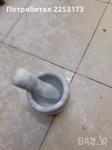 Кремаво мраморно хаванче, снимка 3 - Декорация за дома - 31953308