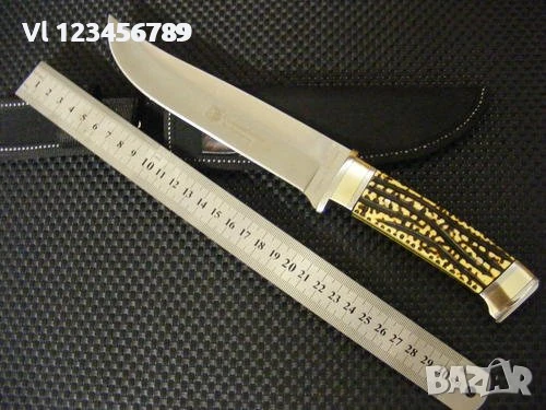 Ловен нож COLUMBIA USA G11 GOLD - 180х305 мм, снимка 2 - Ножове - 50751166