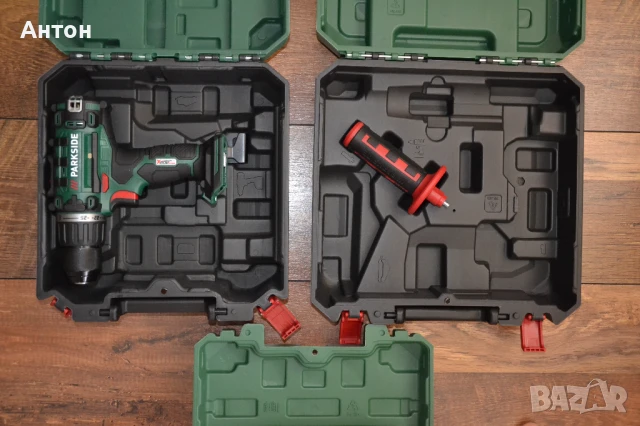 Нови куфари за винтоверти Parkside за 12V и за 20V, снимка 7 - Винтоверти - 51417378