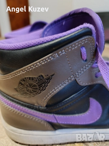 Air Jordan 1 Mid "Palomino" – Размер 40 (Като нови / Оригинални), снимка 2 - Маратонки - 53540269