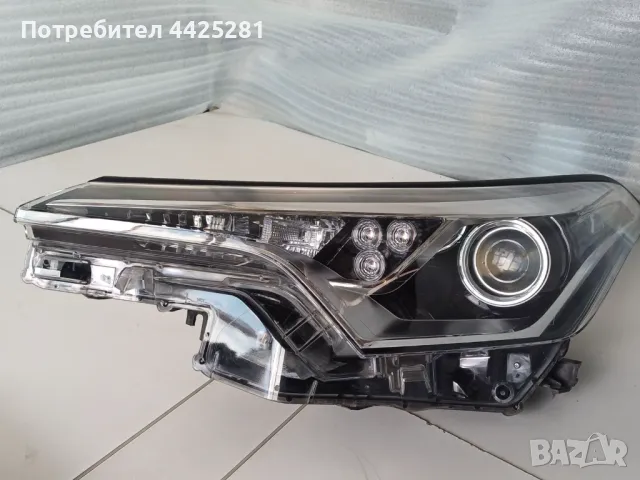 фар ляв Toyota CH-R 2016-2019г. led дневни #1029V, снимка 2 - Части - 50365588