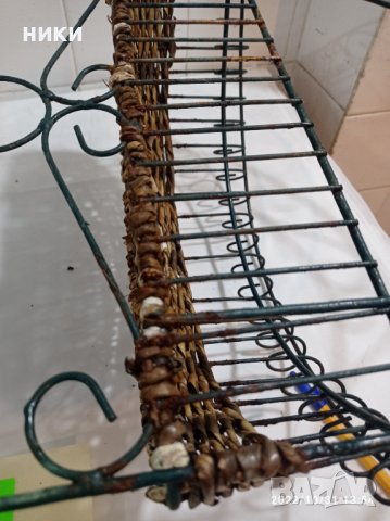 стилаж метален за стена 801, снимка 3 - Етажерки - 38646687