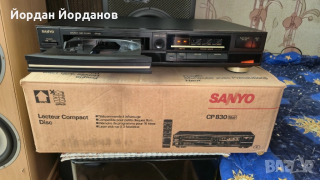 CD player Sanyo CP-830, снимка 7 - Аудиосистеми - 52223042