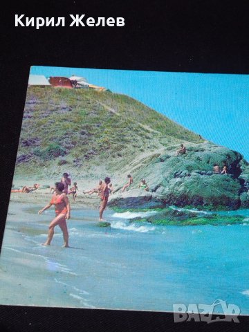 Две стари картички  Българското Черноморие АХТОПОЛ къмпинг Делфин, Златни пясъци хотел Берлин 22536, снимка 3 - Колекции - 43099282
