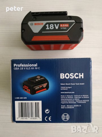 BOSCH WURTH Professional GBA 18V 6.0Ah M-C, с номер по Бош 2 607 337 263